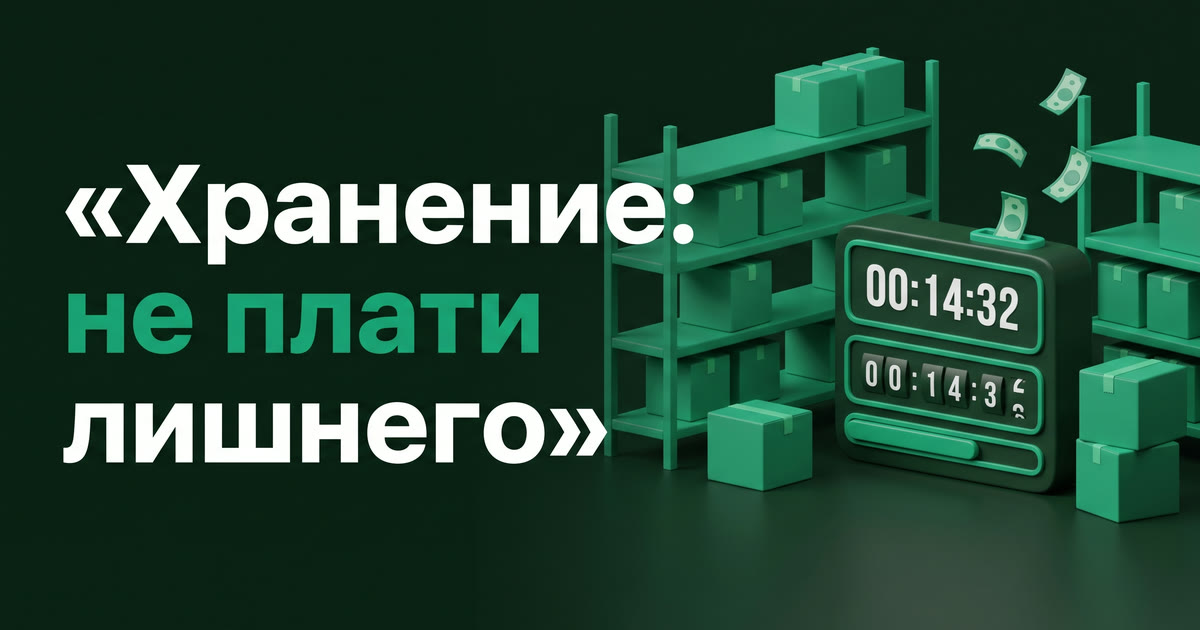 Хранение на Wildberries: как не платить лишнего